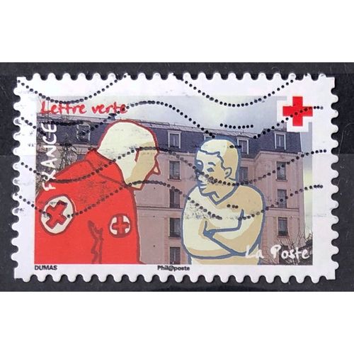 Croix Rouge 2016 - Croix Rouge En Action - Le Dialogue (Très Joli N° 1275) Obl - France Année 2016 - Brn83 - N33476