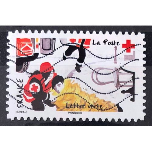 Croix Rouge 2016 - Croix Rouge En Action - Les Premiers Secours (Très Joli N° 1277) Obl - France Année 2016 - Brn83 - N33478