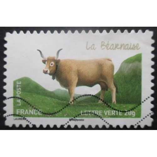 France Autoadhésif N°955 Vache Oblitéré