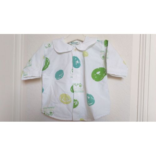 Joli Chemisier Bebe Fille &#34 Rainett &#34 Taille 3 Mois Idée Cadeau