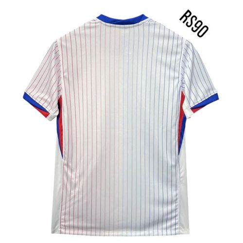 Maillot France Femme Euro Exterieur Blanc (Expedition Sous 30 Jours) Produit Neuf Taille Xl