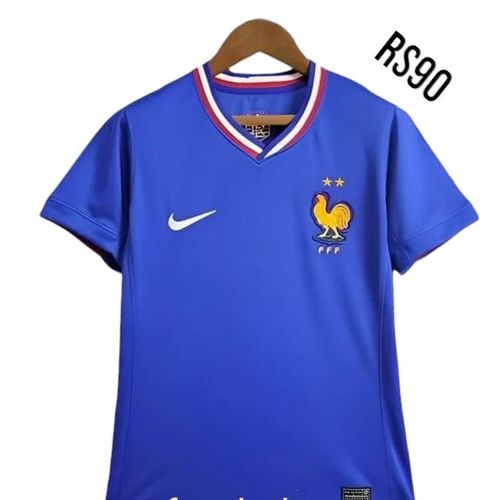 Maillot France Femme Euro Domicile Bleu (Expedition Sous 30 Jours) Produit Neuf Taille M