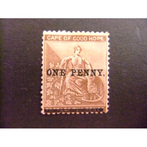 40 Cap De Bonne Espérance 1893 / Espoir / Yvert 44 Mh Fili. Ancre