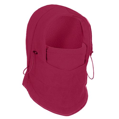 Chapeaux Chauds À La Mode, Protection Auditive Intégrée, Respirant, Imperméable, Cagoule En Polaire Thermique, Chapeau D'hiver Élégant Pour Hommes Et Femmes-Vin Rouge