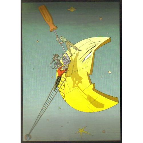 Carte Postale : Dessin De Zacot (Lune)