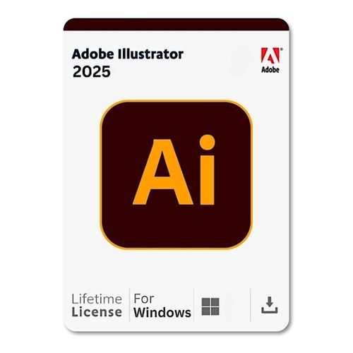 Illustrator 2025 - Licence À Vie - Pc/Windows