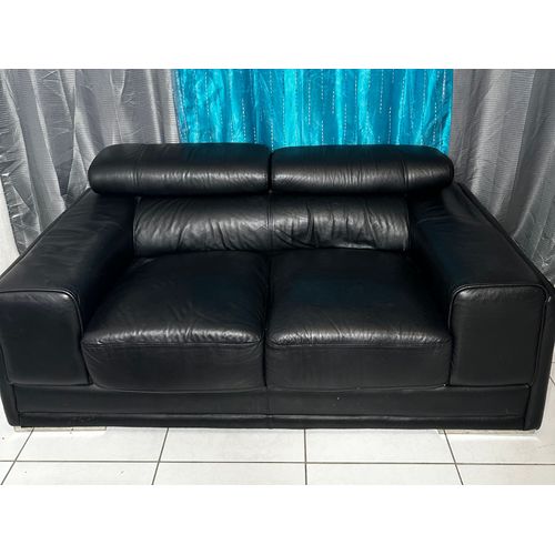 Canapé Cuir Noir