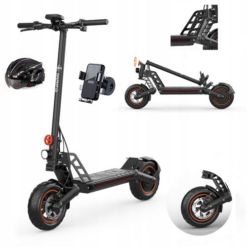 Iwafo Is1 Trottinette Electrique Adulte Pliable Roues 10" 48v 10.4a 1000w Autonomie 50km 35km/H