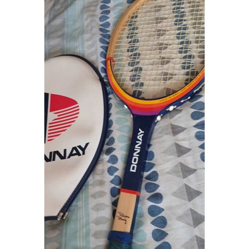 Raquette En Bois Donnay Bjorn Borg Monte Carlo.