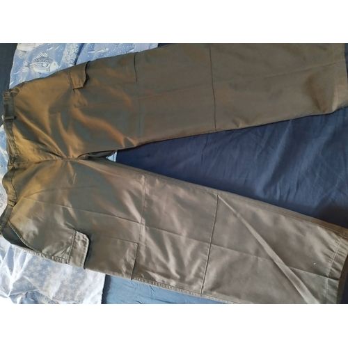 Pantalon 'cargo' Kaki
