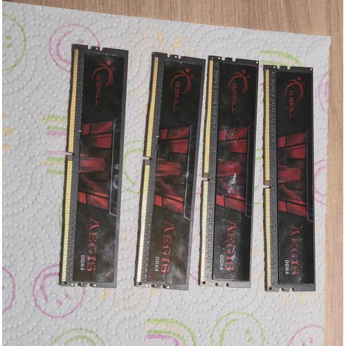 G.Skill DDR4 ¿ 32 Go (4x8 Go) 3000 MHz ¿ CL16 ¿ Occasion