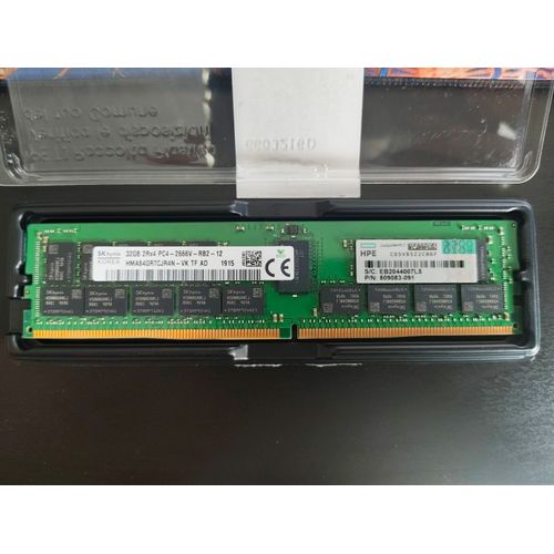Barrette mémoires 32GB 2Rx4 PC4-2666V-RB2-12