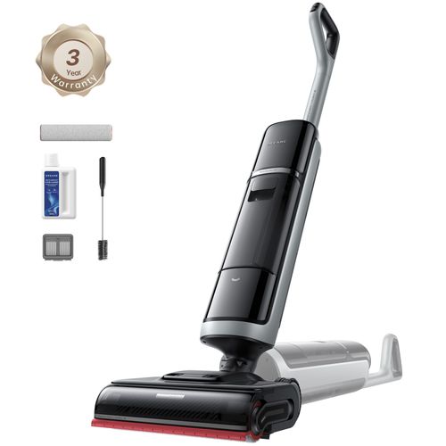 DREAME H15 Pro Heat Aspirateur Laveur, Nettoyage des sols à 85 °C, bras robotisé IA GapFree, capteur RVB intelligent, 22 kPa, 0 n?uds, lavage brosse à 100°C, séchage en 5 min à 90°C,contrôle par appli