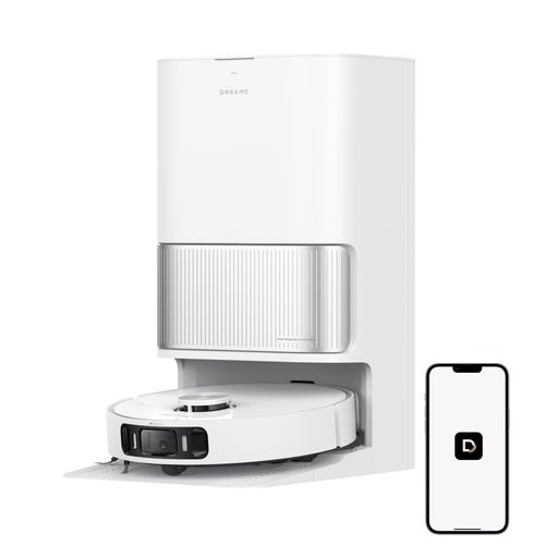 Dreame L40 ULTRA AE Robot Aspirateur Laveur avec 19000 Pa, Nettoyage à la serpillière à eau chaude à 65 °C, Aspirateur robot autonettoyant