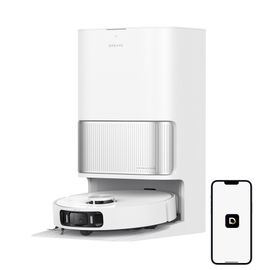 Dreame L40 ULTRA AE Robot Aspirateur Laveur avec 19000 Pa, Nettoyage à la serpillière à eau chaude à 65 °C, Aspirateur robot autonettoyant