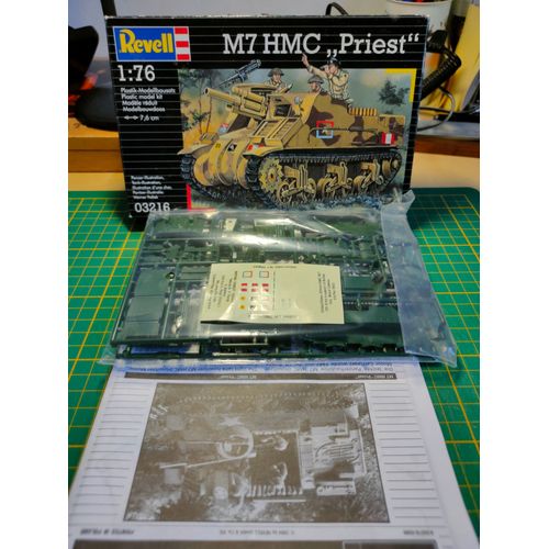 Maquette Char Revell 1/76 : M7 Hmc Priest-Revell