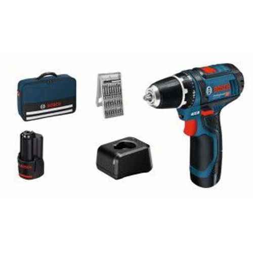 Bosch Professional 12V System Perceuse-Visseuse à Percussion sans Fil GSR 12V-15.
