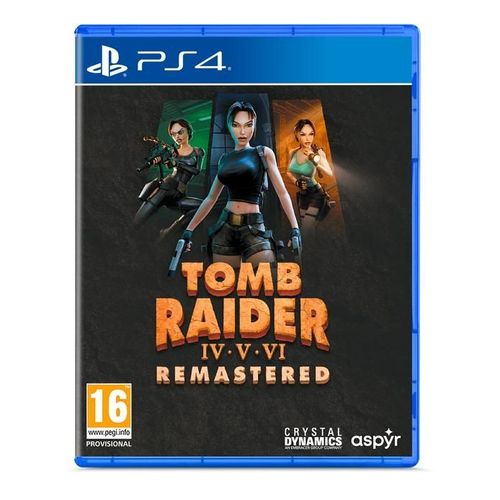 Tomb Raider Iv-Vi Remastered Starring Lara Croft Ps4