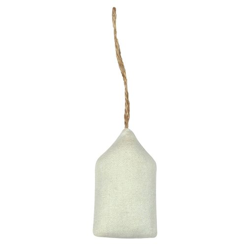 Suspension De Noel En Coton Maison 8x4,5x2 Cm