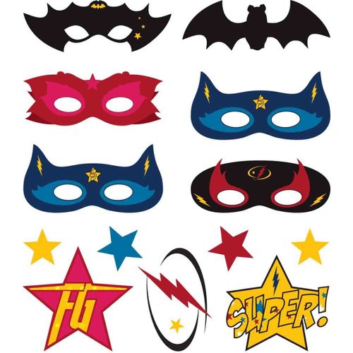 Tatouages Super Héros 26 Pièces