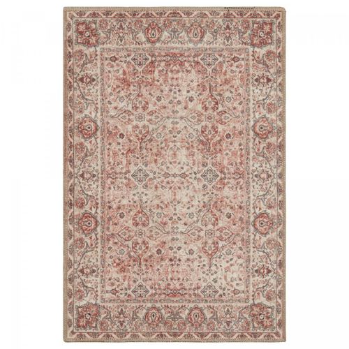 Tapis Orient 160x230 Rectangle Rose Tissé Motif Classique Ortage D