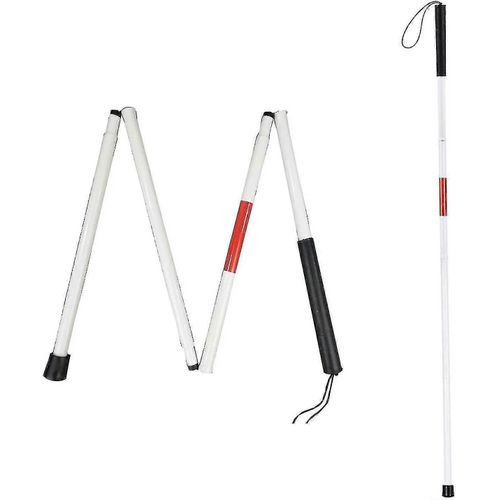 Canne Aveugle, Canne Blanche, Canne De Marche Pour Les Aveugles, Canne Aveugle Pliable 