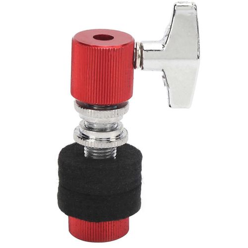 Hihat Clutch Jazz Drum Alliage D¿Aluminium Cymbale Rack Holder Instruments Playing Accessories (Rouge )
