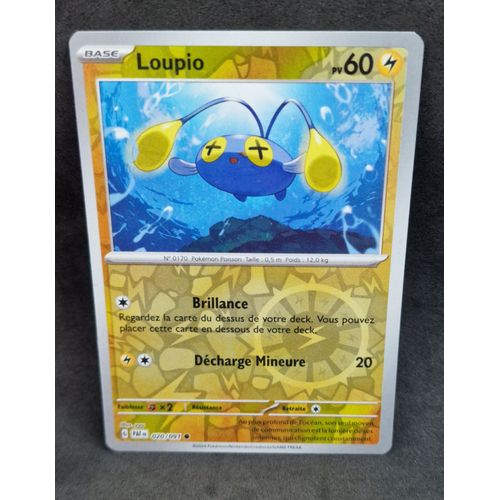 Carte Pokemon Loupio 020/091 Reverse