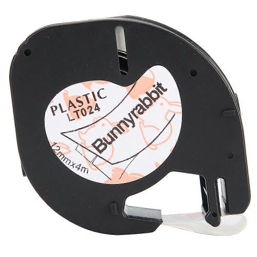 Ruban D¿Étiquette En Papier Thermique Mignon Lapin Type De Lapin Étiquetage Autocollant De Fabricant Pour Dymo 12mm