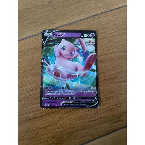 Carte Pokémon Mew V Brillante