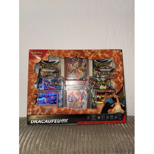 Coffret Premium Dracofeu Ex Pokémon