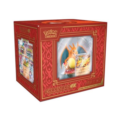 Coffret Collection Super-Premium Dracaufeu-Ex  Charizard-Ex *Anglais English* - Pokemon