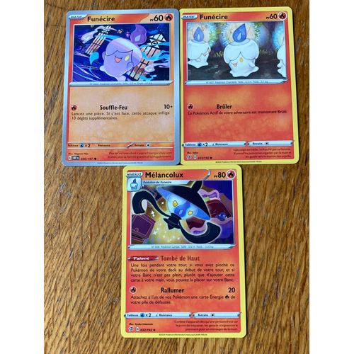 (3357) 2x Funécire + Mélancolux (Pokemon) 