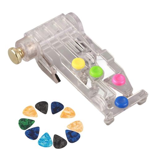 Système D¿Apprentissage De La Guitare Outil D¿Accord Assisté Par 10 Pcs Accessoires D¿Instrument De Musique De Micro