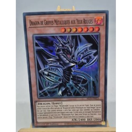 Yu Gi Oh Alin Fr025 Dragon De Griffes Métalliques Aux Yeux Rouges Super Rare