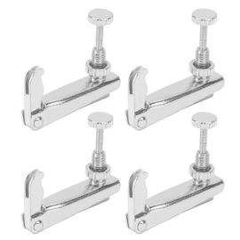 4 Pcs Violon Fine Tuners 3/4 ?4 / 4 Violoncelle Corde Outil Remplacement Instrument Accessoiressilver