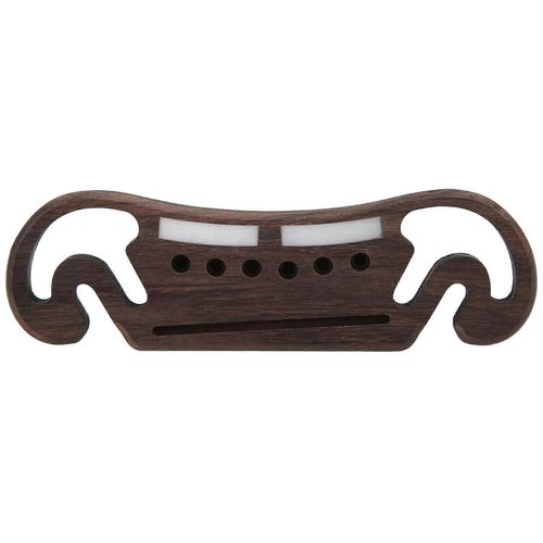 Guitare Bridge Rose Wood Easy Installation Instrument Accessory Décoration Pièce De Rechange