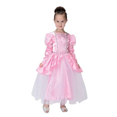 Déguisement Costume Enfant - Robe Rose De Princesse - 3-4 Ans - (Sans Accessoire) - P'tit Clown