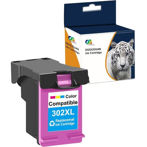 302 Remanufacturée Pour Hp Xl Cartouches D'Encre Remplacement Deskjet 3639 3630 2130 3636 1110 Envy 4520 4525 4521 4527 Officejet 3831 3833 3830 4650 (1 Couleur)[Cartouche527]