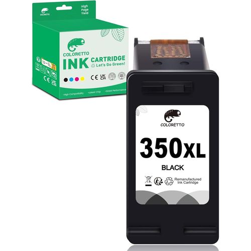 350Xl Cartouches D'Encre Remanufacturées Pour Hp Cartouche 350 351 Xl Deskjet D4260 D4360 D4280 Photosmart C4210 C4270 C4280 C4380 C4385 Officejet J5780 J5730 J6410 J5740 Imprimant[Cartouche1782]