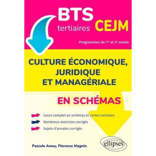 Culture Économique, Juridique Et Managériale En Schémas Bts Tertiaires Cejm