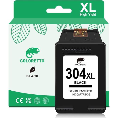 304 Xl Cartouches D'Encre Remanufacturées Pour Hp Cartouche 304 Noir Envy 5000 5010 5012 5020 5030 Deskjet 2600 2620 2621 2622 2630 3755 3700 3722 3730 3752 Amp 100 120 125 130 Imp[Cartouche1862]