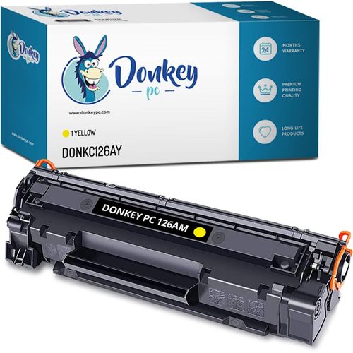 Cartouche De Toner Compatible 126A Ce312A Jaune. Remplacement Pour Hp Laserjet Pro Cp1025 Cp1025Nw Mfp M175A 175Nw M176N M177Fw Hp Topshot Laserjet Pro M275 Mfp. 1 000 Pages Imprim[Cartouche2453]