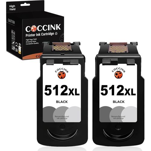 Pg-512Xl 510Xl Cartouches D'Encre Remplacement Pour Canon 512 Xl 510 Xl Pixma Mp490 Mp230 Mp240 Mp250 Mp252 Mp270 Mp280 Mp492 Mp495 Mp499 Mx320 Mx340 Mx360 Mx410 Mx420 Imprimante N[Cartouche2458]