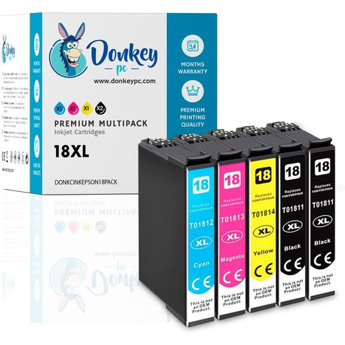 18Xl Cartouches D'Encre Pour Epson Expression Home Xp-322 Xp-215 Xp-205 Xp-225 Xp-305 Xp-325 Xp-422 Xp-405 Xp-415 Xp-425 Xp-315 Xp-312 Xp -425 Xp-412[Cartouche2470]