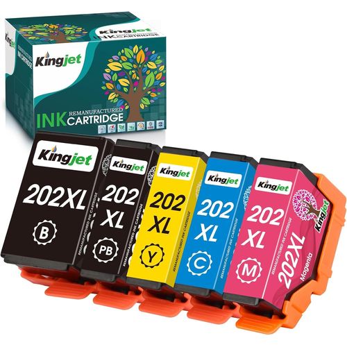 202Xl Remanufacturées Cartouches D'Encre Compatibles Avec Epson 202 Xl 202Xl Pour Cartouche Epson Xp 6100 Epson Expression Premium Xp-6005 Xp-6105 Xp-6000 Xp-6001 Xp6100 Xp6000 Xp6[Cartouche1722]