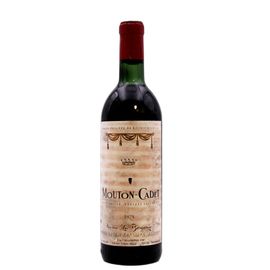 Château Mouton-Cadet 1975 Pauillac 75cl