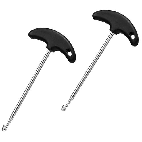 2 Pièces En Acier Inoxydable Tendeur De Patin Outil Clé De Patin Chaussure Lacet Tireur De Patin À Glace Outil De Patin À Roulettes Pour La Glace