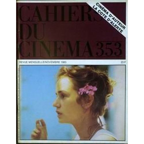 Cahiers Du Cinema N°353 Du 01-11-1983