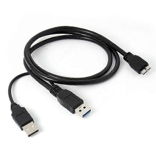 Un câble Micro USB B 3.0 Câble Y Move Câble de disque dur